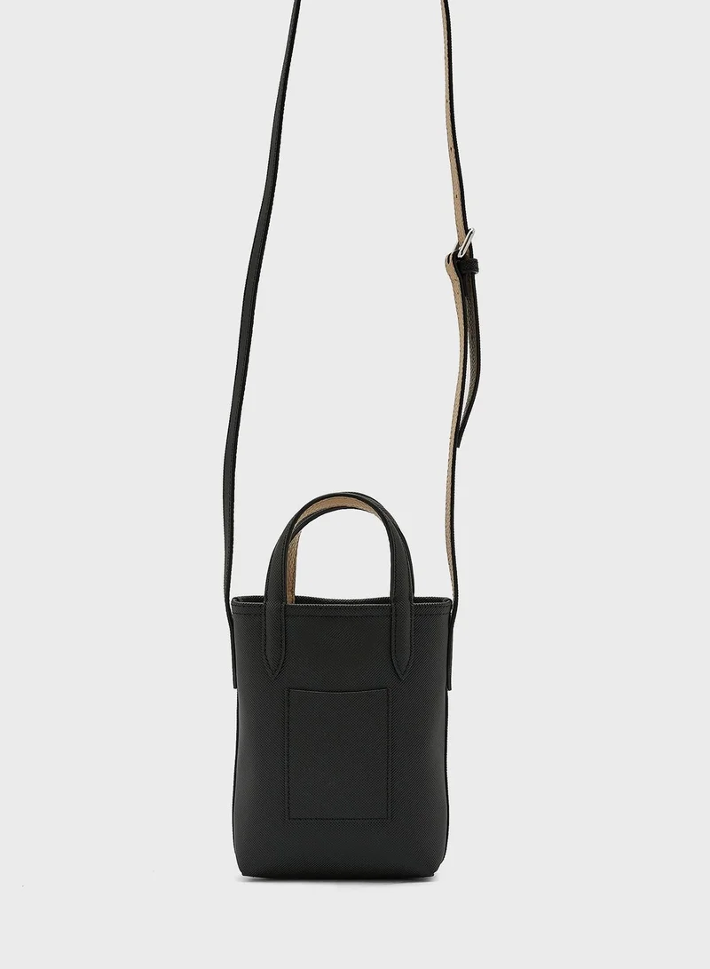 LACOSTE Reversible Crossbody Bag