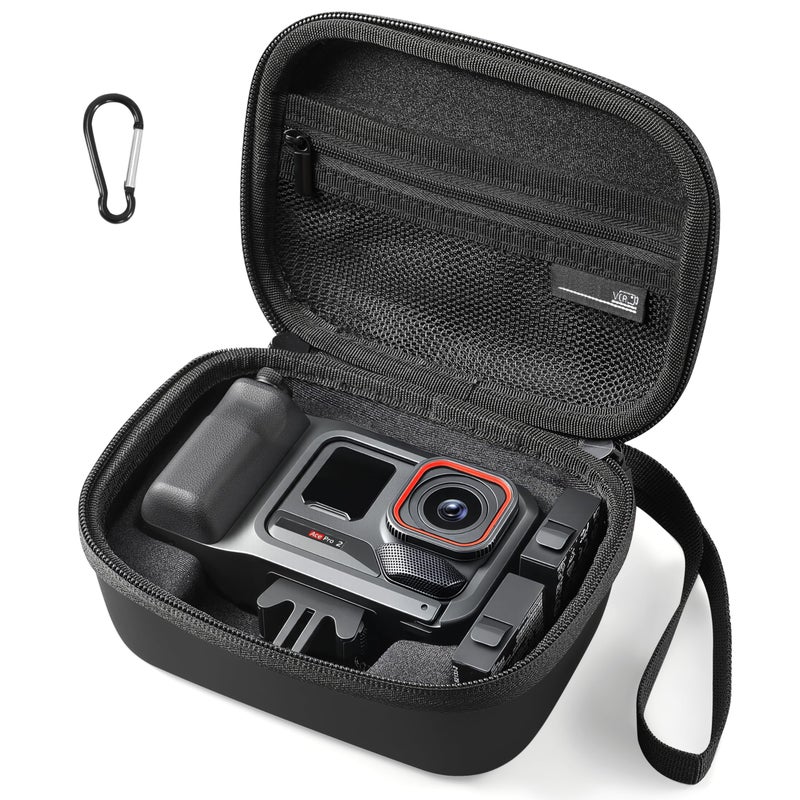 STARTRC VCR Carrying Case For Insta360 Ace Pro 2 Xplore Grip Pro Bundle Bag Portable Travel Hard Shell Storage 2 Batteries AccessoiresXplore Grip Pro Case - Image 2