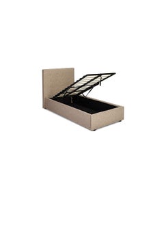 R2R FURNITURE Lucca Fabric Ottoman Bed Frame Single Size 120X200 