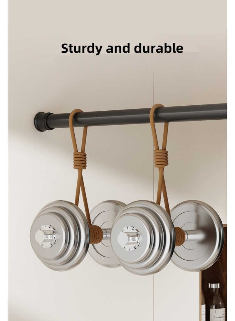 شو وو مجموعة ستائر دش مغناطيسية قابلة للطي، قضيب ستارة دش قابل للتعديل 70-120 سم، ستارة دش 120 سم، مناسبة للحمام العائلي أو الفندقي أو المنزل - Image 3