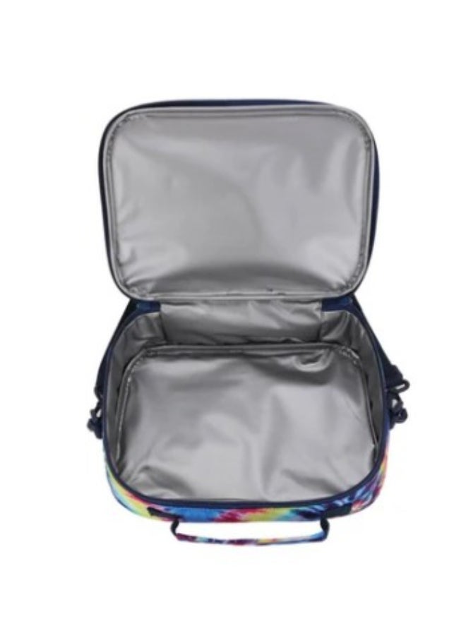 CUBS Junior Student Backpack Turquoise Tie-Dye 2 Lunch Bag  - Image 4