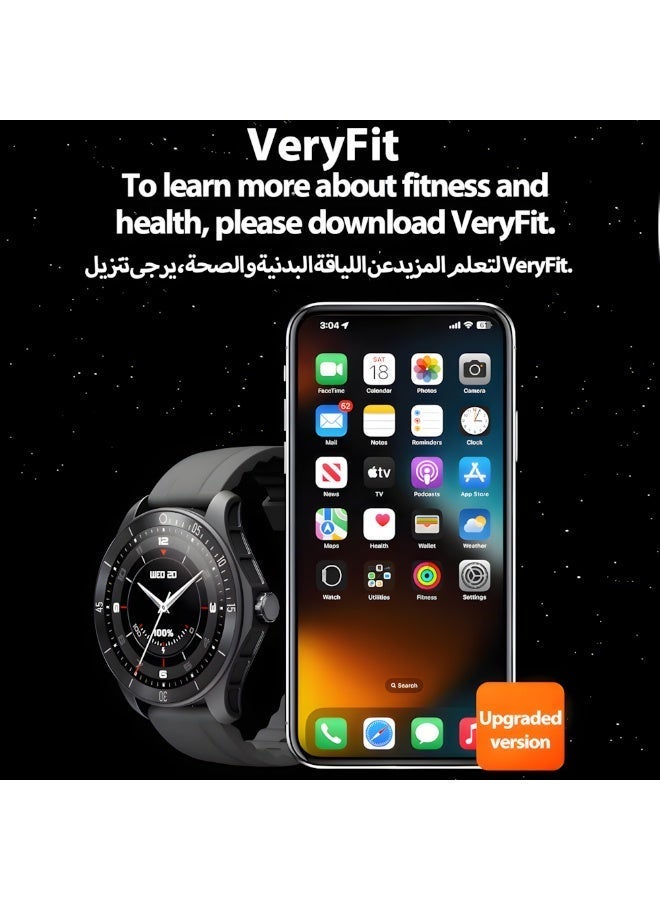 IDW18 Smart Watches for Men Women with Bluetooth Calling,1.38" Screen Activity Tracker, Heart Rate/Sleep/SpO2 Monitor, Make/Answer Calls, 100 Sports Modes IP68 Waterproof Smartwatch for Android iOS(Black) - Image 5