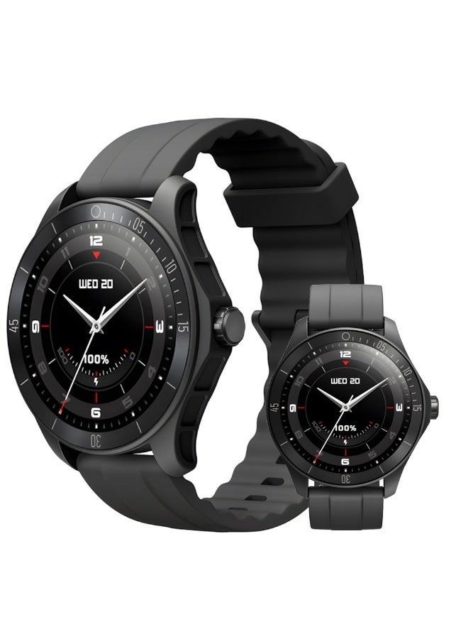 IDW18 Smart Watches for Men Women with Bluetooth Calling,1.38" Screen Activity Tracker, Heart Rate/Sleep/SpO2 Monitor, Make/Answer Calls, 100 Sports Modes IP68 Waterproof Smartwatch for Android iOS(Black) - Image 1