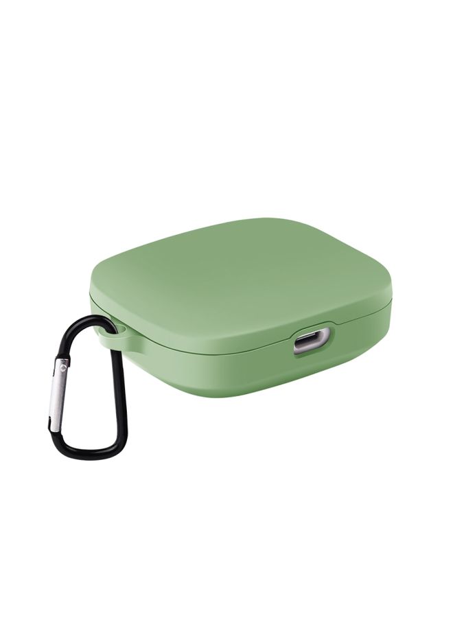 Case Cover For Xiaomi Redmi Buds 5 Shockproof TPU Earphone Protective Case with Hook Green