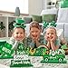 ILUIGGW St Patricks Day Decorations Wooden Shamrock Table Centerpiece Irish Gnome St Patricks Day Wooden Signs Saint Patricks Day Table Decorations for Tabletop Home Shelf St Patricks Day Party Decor - Image 4