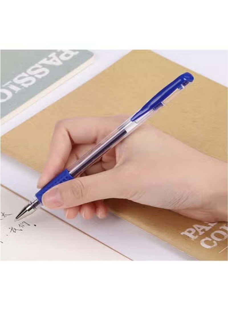 Huitich Pack of 6 Ink Pen 0.5mm Fine Tip Smooth Writing for School, Office, and Exams - Image 5