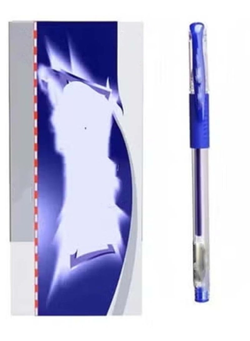 Huitich Pack of 6 Ink Pen 0.5mm Fine Tip Smooth Writing for School, Office, and Exams - Image 1