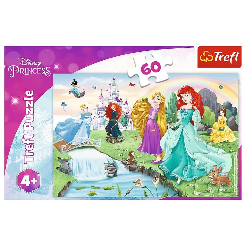 Trefl - Disney Meet the Princesses 60 Pieces - 17361 - Image 3