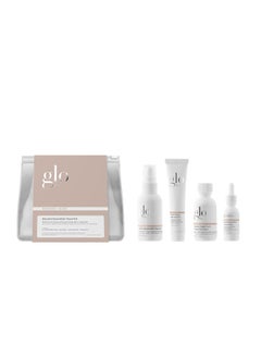 Glo Skin Beauty Brighten  Glow Travel Set  Mini Professional Skincare Kit  Travel Size Skincare Regimen Collection