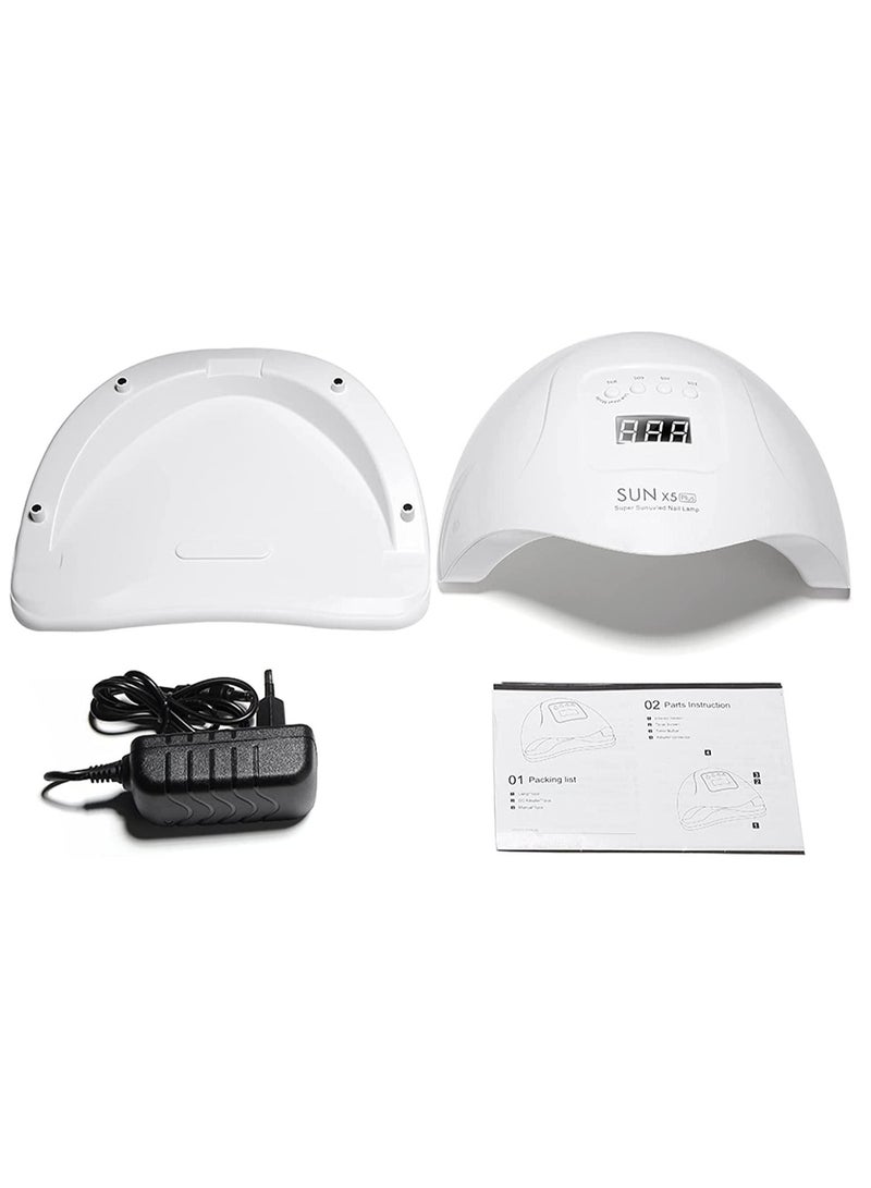 Sun مجفف أظافر X5MAX Super Sunuvled مصباح أظافر SUN X5 Max 120W 80W UV LED جهاز تجفيف أظافر بالضوء جل طلاء أظافر مجفف أظافر - Image 4