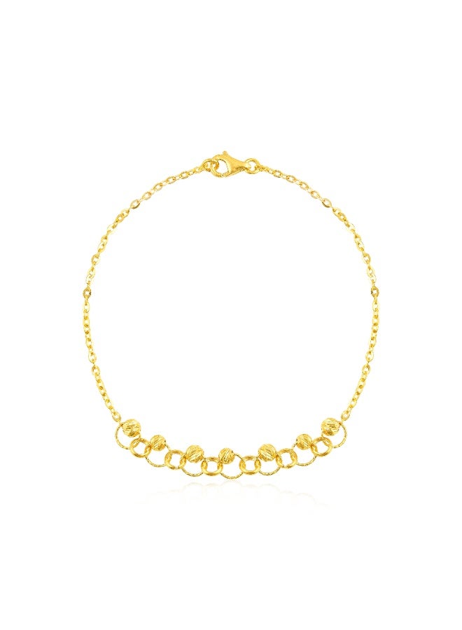 BAFLEH JEWELLERY A Touch of Tradition 22KT Gold Bracelet by Bafleh Jewellery  - Image 1