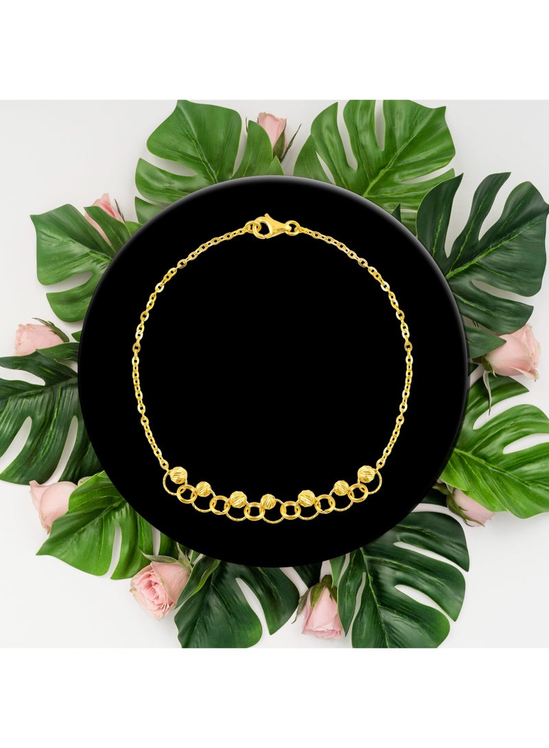 BAFLEH JEWELLERY A Touch of Tradition 22KT Gold Bracelet by Bafleh Jewellery  - Image 4