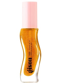 Gisou Golden Shimmer Jisoo Glow Enriched Lip Oil with Honey - Naturally Moisturizing, Nourishing and Enhancing Formula for Luxurious Lips 0.27 oz 8 ml  - Image 1