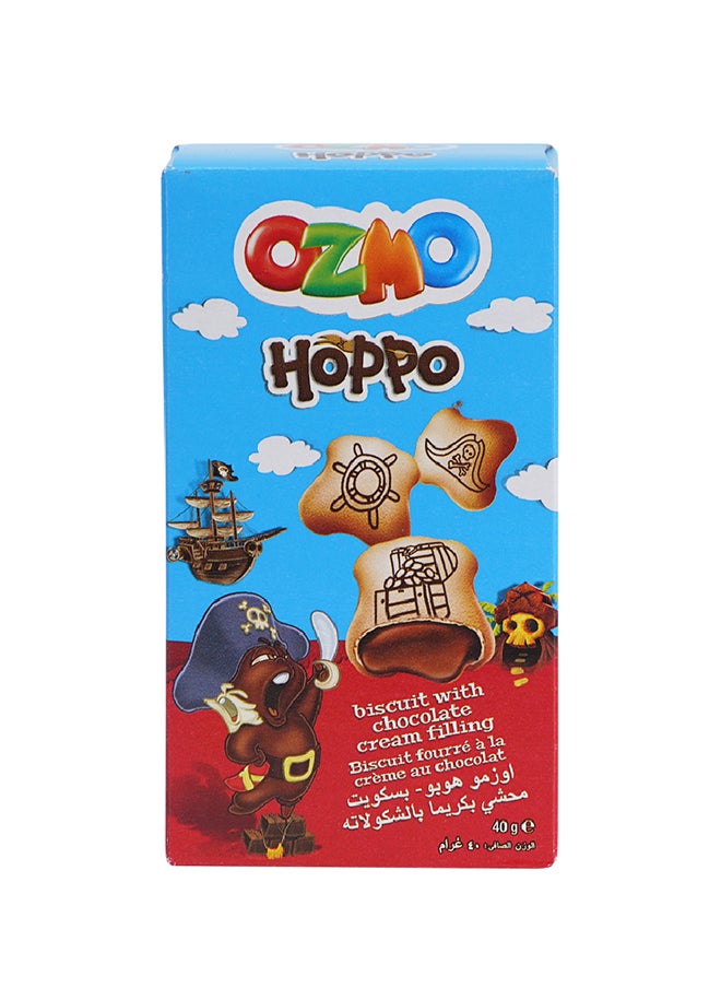 Ozmo Ozmo Hoppo Biscuit with Chocolate Cream Filling, 40g 