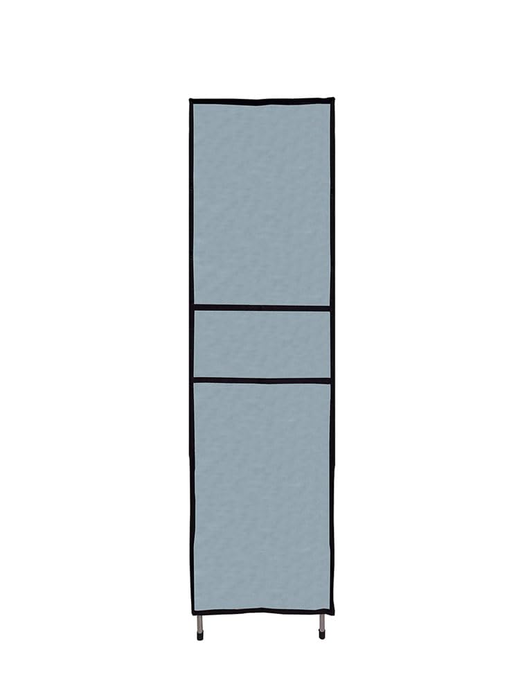 PHILOSHOP Wardrobe Organizer for ClothesAlmirah for ClothesBedroom Organiser with 4 Layer Grey - Image 5