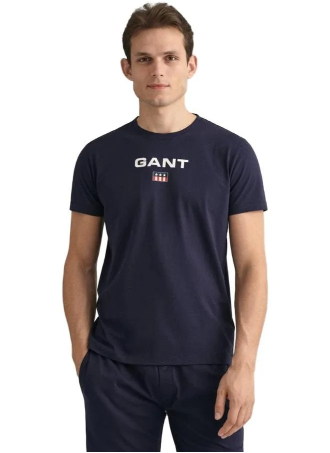 GANT Logo Crew Neck T-Shirt