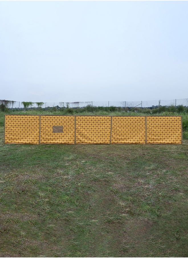 AL SANIDI Outdoor windbreak for trips, Kaki, Size 800*150 Cm  - Image 3