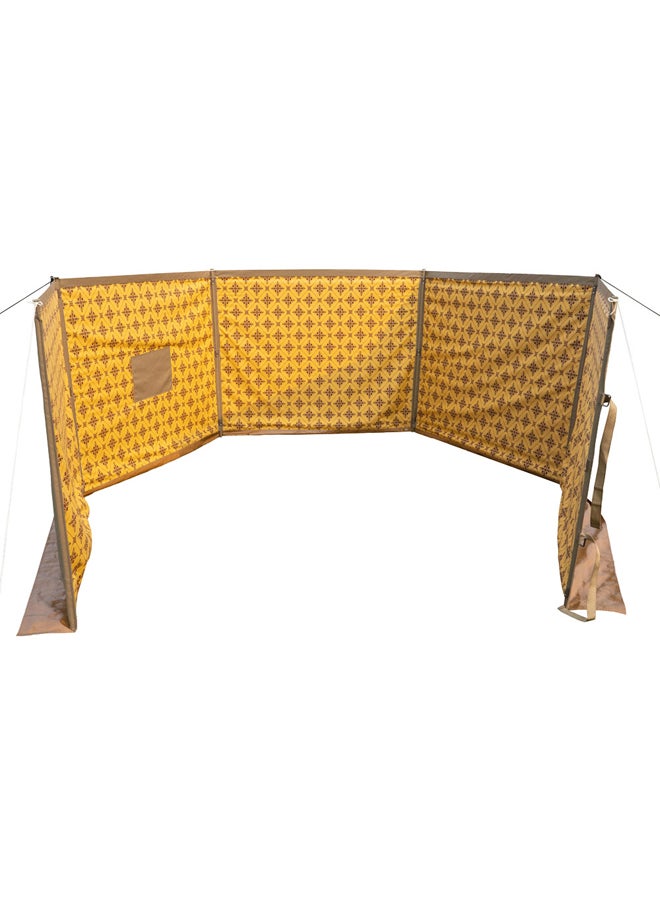 AL SANIDI Outdoor windbreak for trips, Kaki, Size 800*150 Cm  - Image 1
