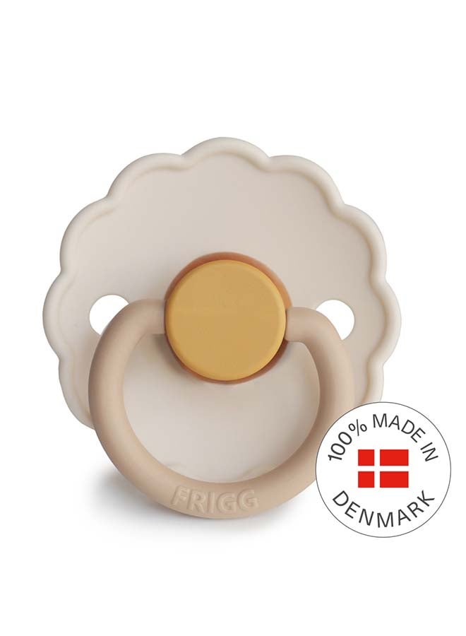 FRIGG Daisy Silicone Baby Pacifier 6-18M 1-Pack Chamomile - Size 2 - Image 3
