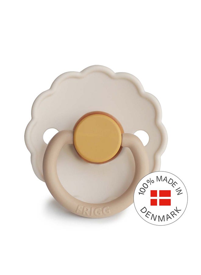 FRIGG Daisy Silicone Baby Pacifier 6M+ 1-Pack Chamomile - Size 2 - Image 3