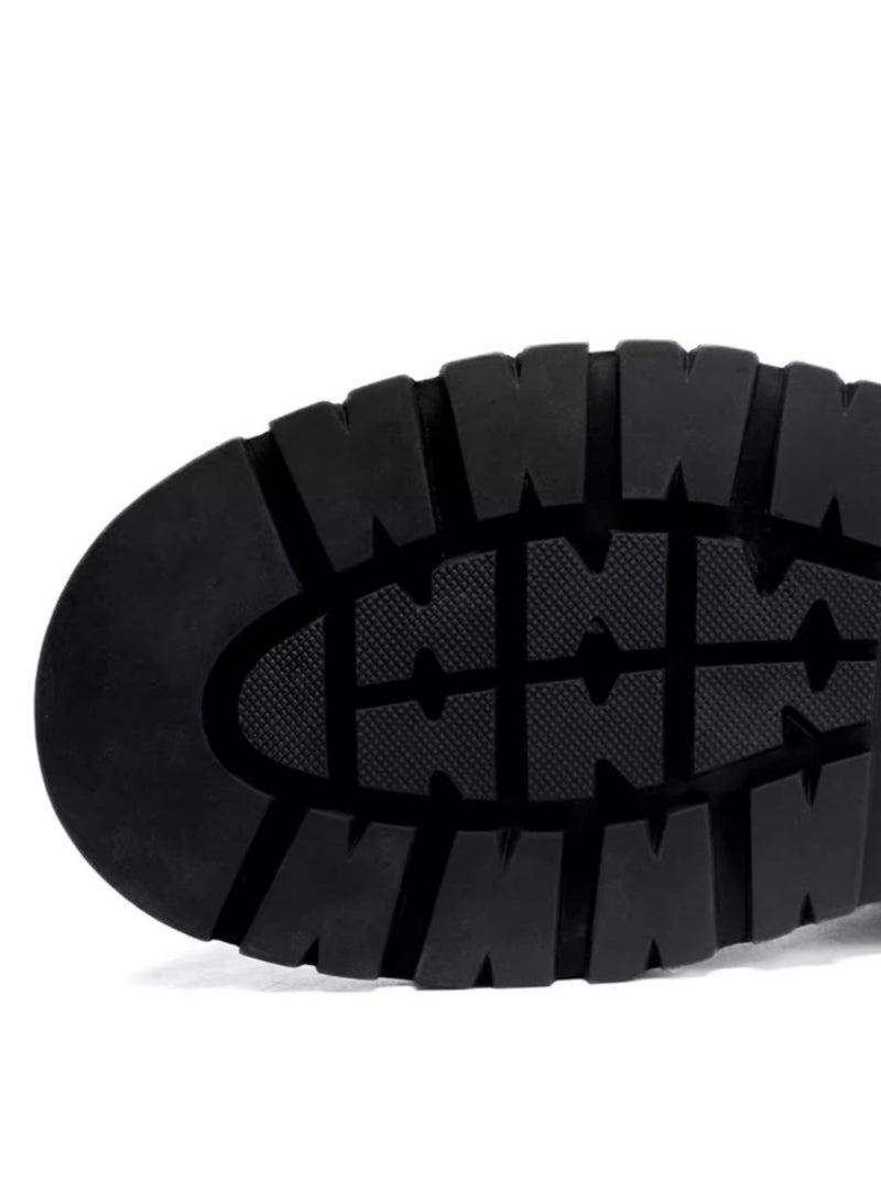 Men's High Top Outdoor Waterproof Casual Shoes Martin Boots - Image 4