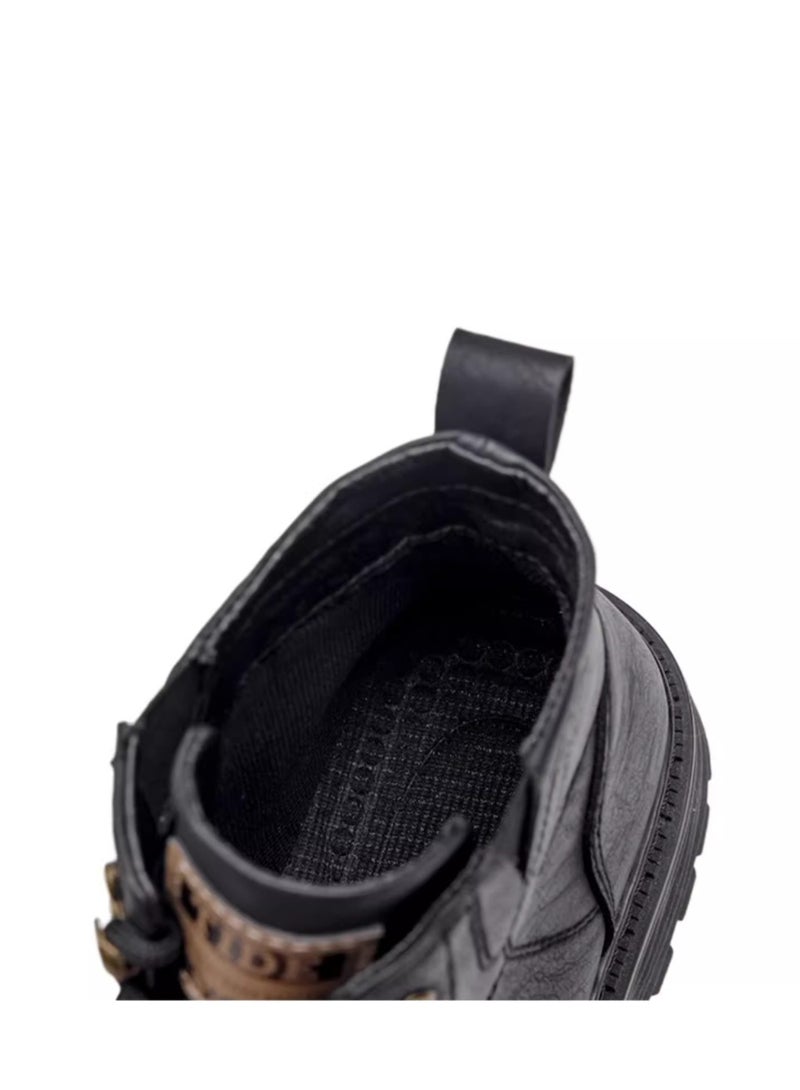 Men's High Top Outdoor Waterproof Casual Shoes Martin Boots - Image 5