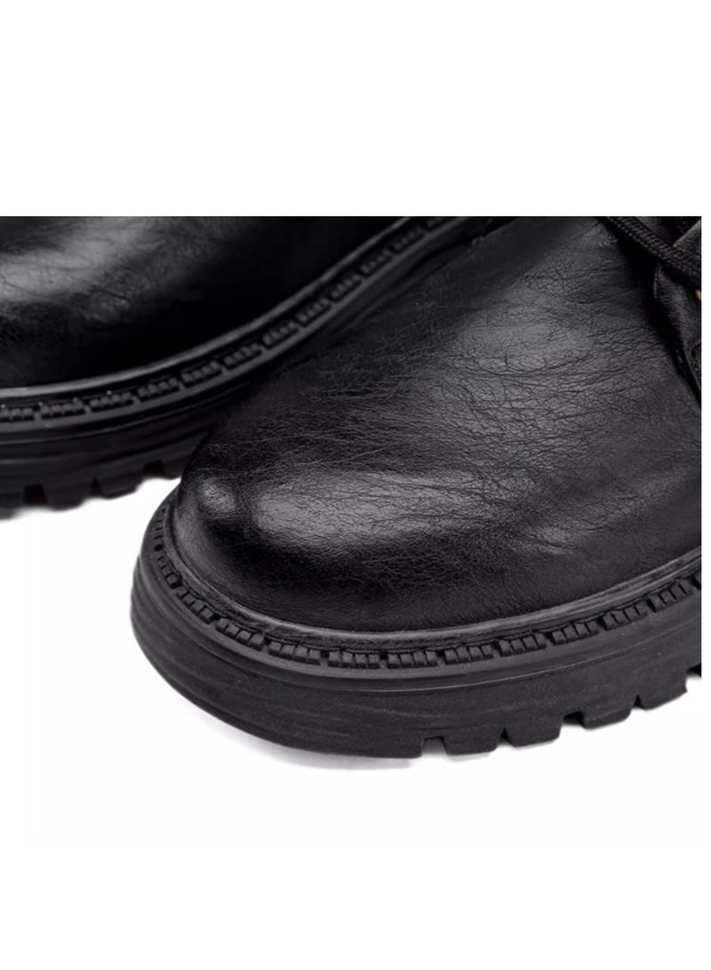 Men's High Top Outdoor Waterproof Casual Shoes Martin Boots - Image 3