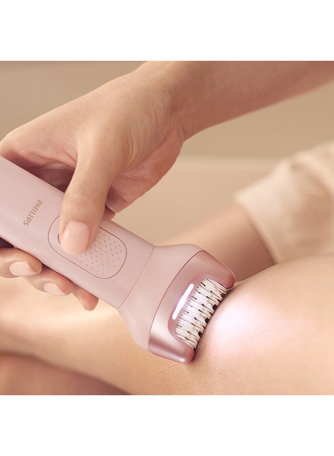 Philips Epilator 9000 Series - Cordless Wet and Dry Electric Epilator, Hair Removal for Legs and Body, with ProGuide, 60 min. Runtime, Pink - BRE719/00 - Image 3