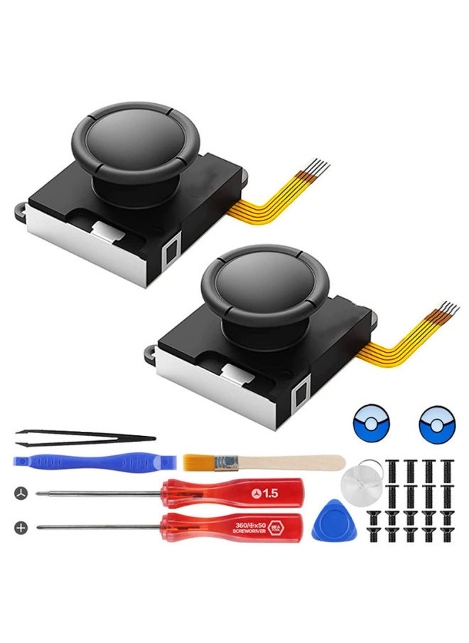 Generic Switch3D Rocker JOY-CON Handle Repair Tool Switch Dismantling Machine Screwdriver Lock Cat Claw Cap-Product Color:46-piece Set Of 4 Remote Sensing Maintenance Tools  - Image 3