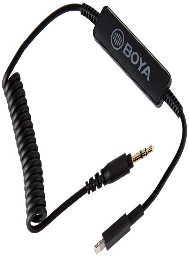 Boya 35C-L Audio Cable with 3.5mm Jack to Lightning Connector (Boya) - Image 1