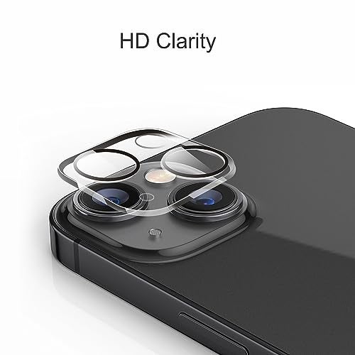Ailun 3 Pack Screen Protector for iPhone 15 Plus [6.7 inch] + 3 Pack Camera Lens Protector with Installation Frame,Case Friendly Tempered Glass Film,[9H Hardness] - HD - Image 4