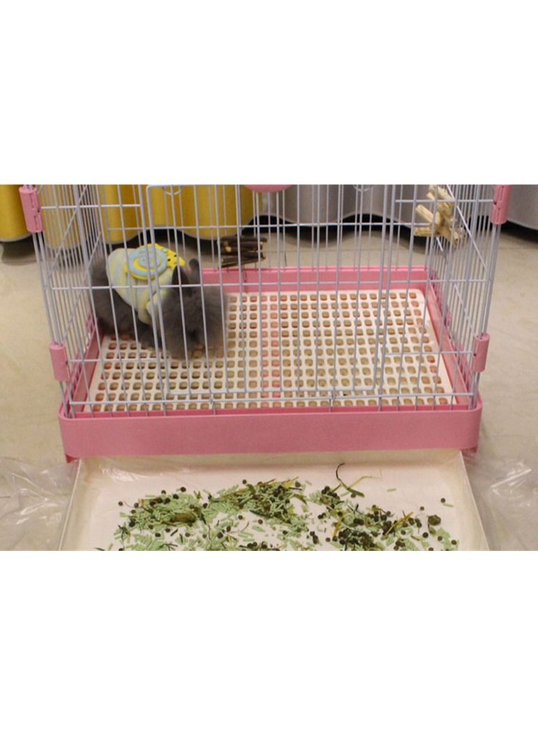 50 Pcs Disposable Rabbit Cage Liner Plastic Bunny Cage Mat Film to Replace Diapers Universal Toilet Film For All Small Animals - Image 3