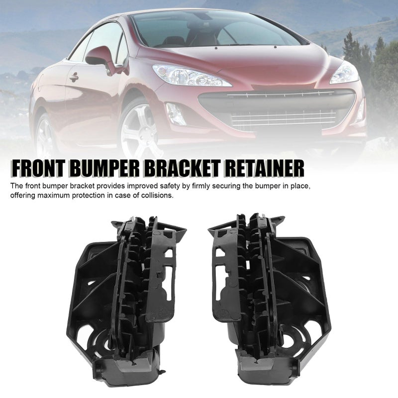 Front Bumper Bracket Retainer 7119LR Pair For 308 SW I 2007 2014 - Image 5