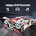 OWNONE 1 Super Car Building Kits with Easy Drifting Wheels Remote Control Function Electric GullWing Doors Collectible 110 Scale Model Technique Car Building Blocks Set for Adults 2277 PCS - Image 3