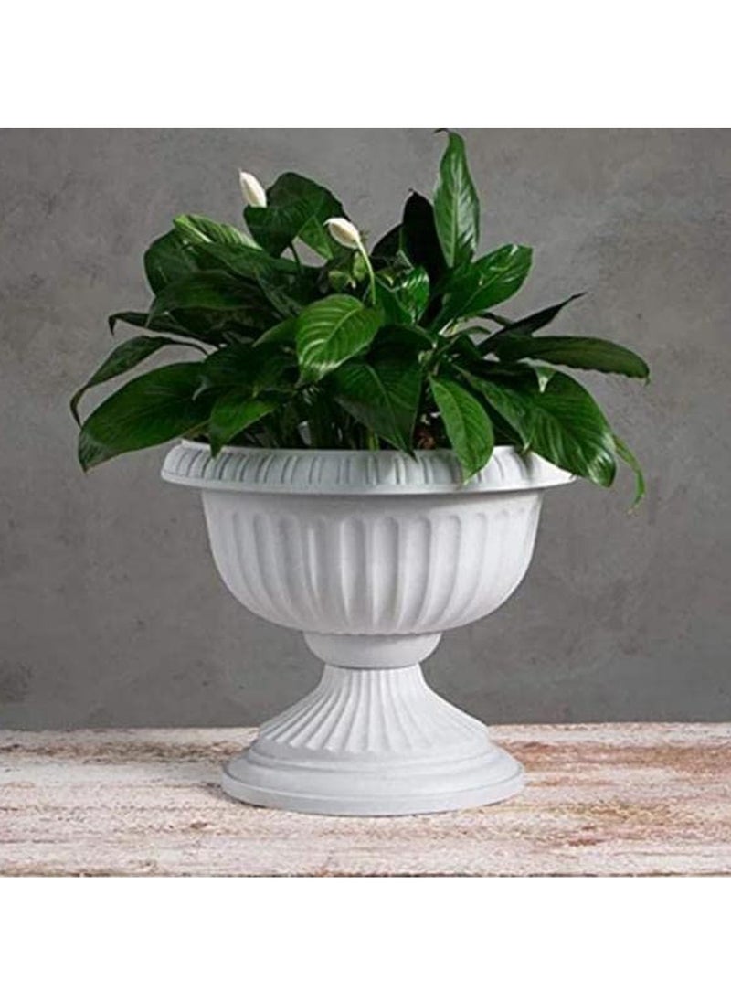 HOME TASTE Hometaste Plastic Plant Pots Vase Planter Pots For Garden Decor Decorative Garden Pots | Durable Plastic For Plant Flower Seedlings | Nursery Pot Flower Plant Container  - Image 4