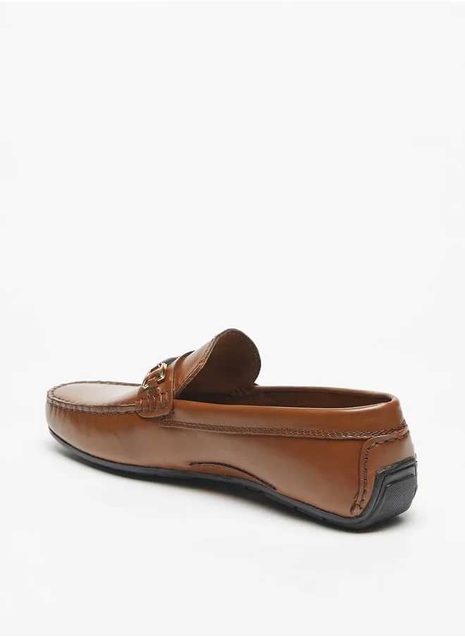 ال بي ال من شو اكسبرس LBL By Shoexpress Solid Slip On Moccasins