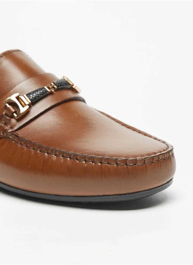 ال بي ال من شو اكسبرس LBL By Shoexpress Solid Slip On Moccasins