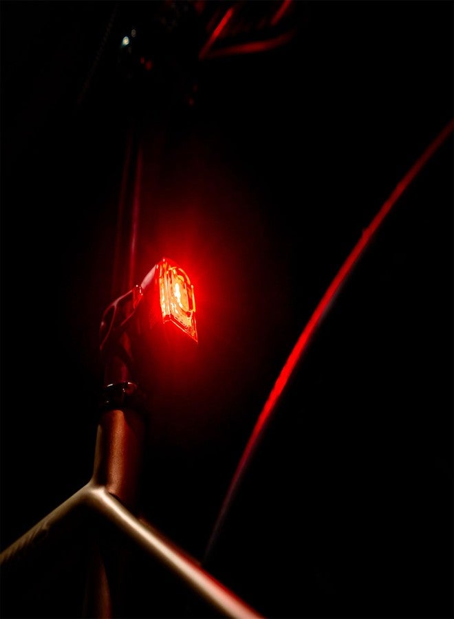 LEZYNE KTV Drive Pro+ Bicycle USB Rechargeable IPX7 Waterproof 270-Degree Visibility LED Rear Light w/Multiple Solid & Flash Modes | Mounting Strap Included, Black, 150 Lumens/USB Stick - Image 5