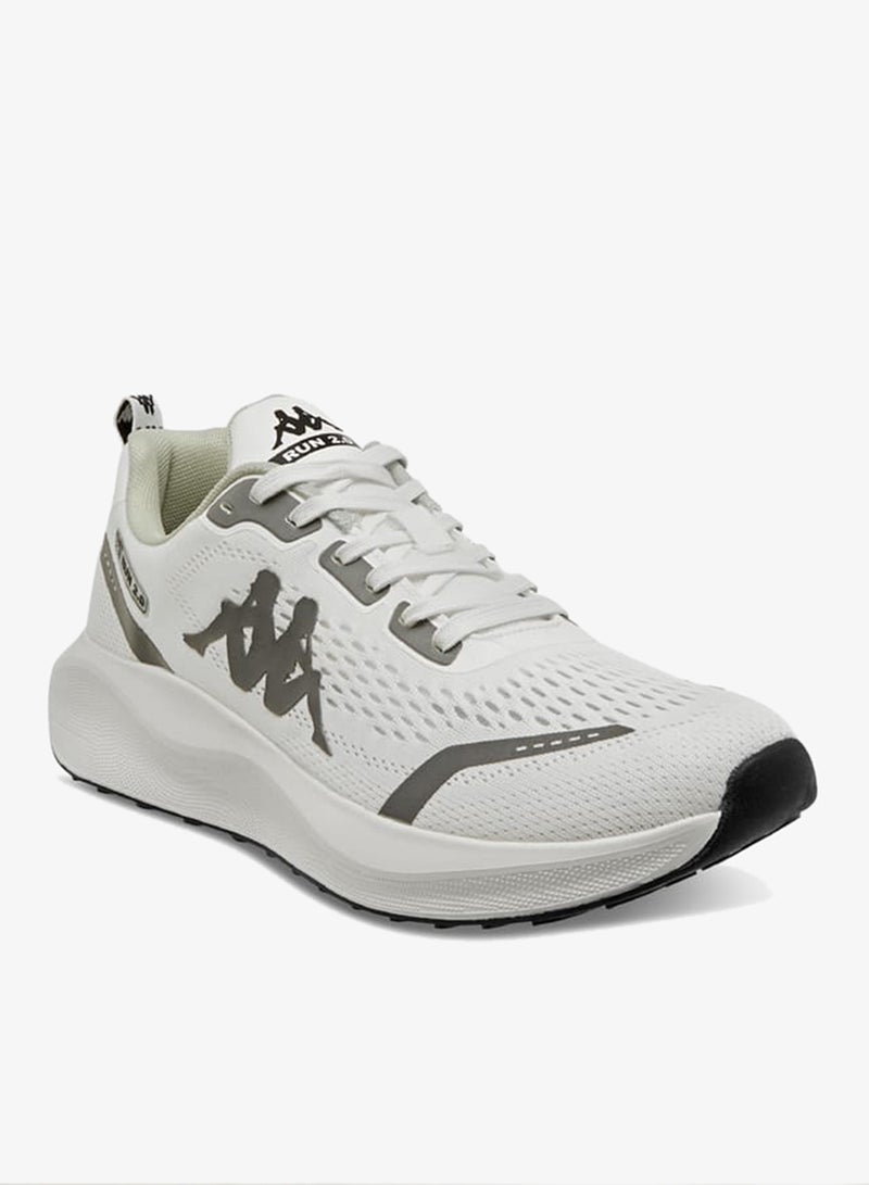 Kappa Men's Logo Detail Lace-Up Sports Shoes - Image 2