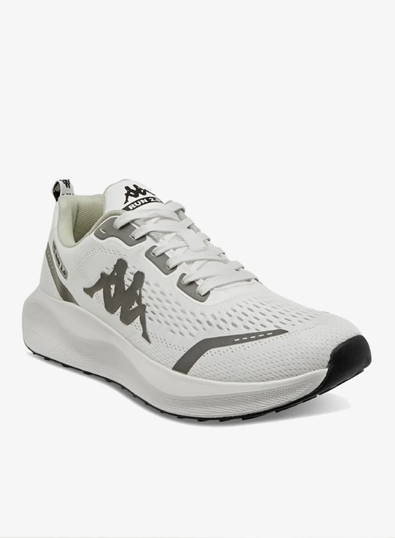 Kappa Men's Logo Detail Lace-Up Sports Shoes