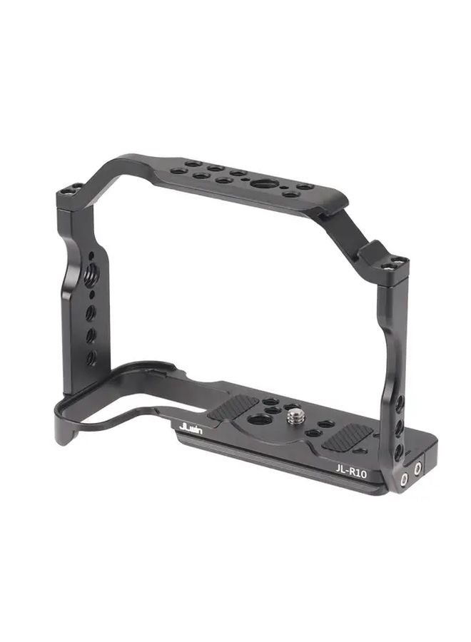 Canon EOS R10 Camera Cage With Arca Swiss Quick Release Plate Single Rabbit Cage - Image 5