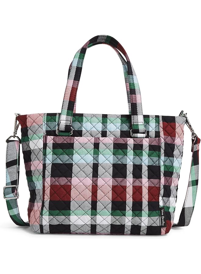 Vera Bradley Recycled Cotton Multi Strap Shoulder Satchel Purse - Image 1