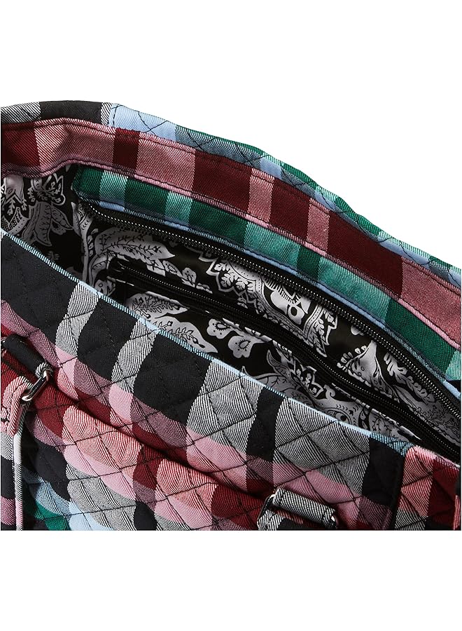 Vera Bradley Recycled Cotton Multi Strap Shoulder Satchel Purse - Image 5