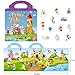 RUSON Reusable Sticker Book for Kids Fairy Stickers Educational Learning Toys Travel Stickers Activity Books for Toddler Girls Boys Age 3 Birthday Gifts - Image 4