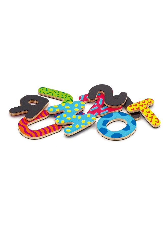 Viga Magnetic Letters & Numbers - 77 pcs - Image 3
