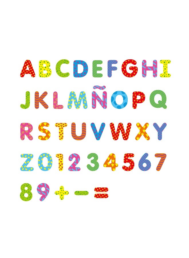 Viga Magnetic Letters & Numbers - 77 pcs - Image 5
