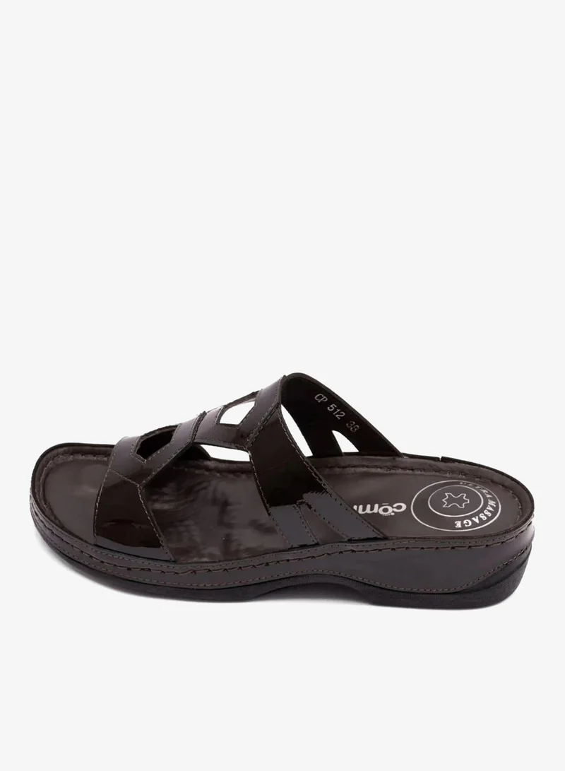 Comfort Plus  COMFORT PLUS ULTRA MASSAGE POINT WOMENS SANDAL BROWN for Women | Best Price UAE