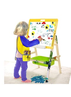 Y&D Kids Childrens Apron Art Smocks Waterproof Apron, Long Sleeve Children Painting Aprons with 3 Pockets for Painting, Pottery School, Baking, Cooking, Craft and Lab Activity  - Image 5