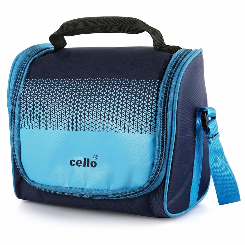 Cello CELLO Plastic MF Matiz Lunch Box Combo | Stainless Steel Lunch Box and Tumbler Set | Lunch Box with Jacket and Handle | Ideal for Office  - Image 2