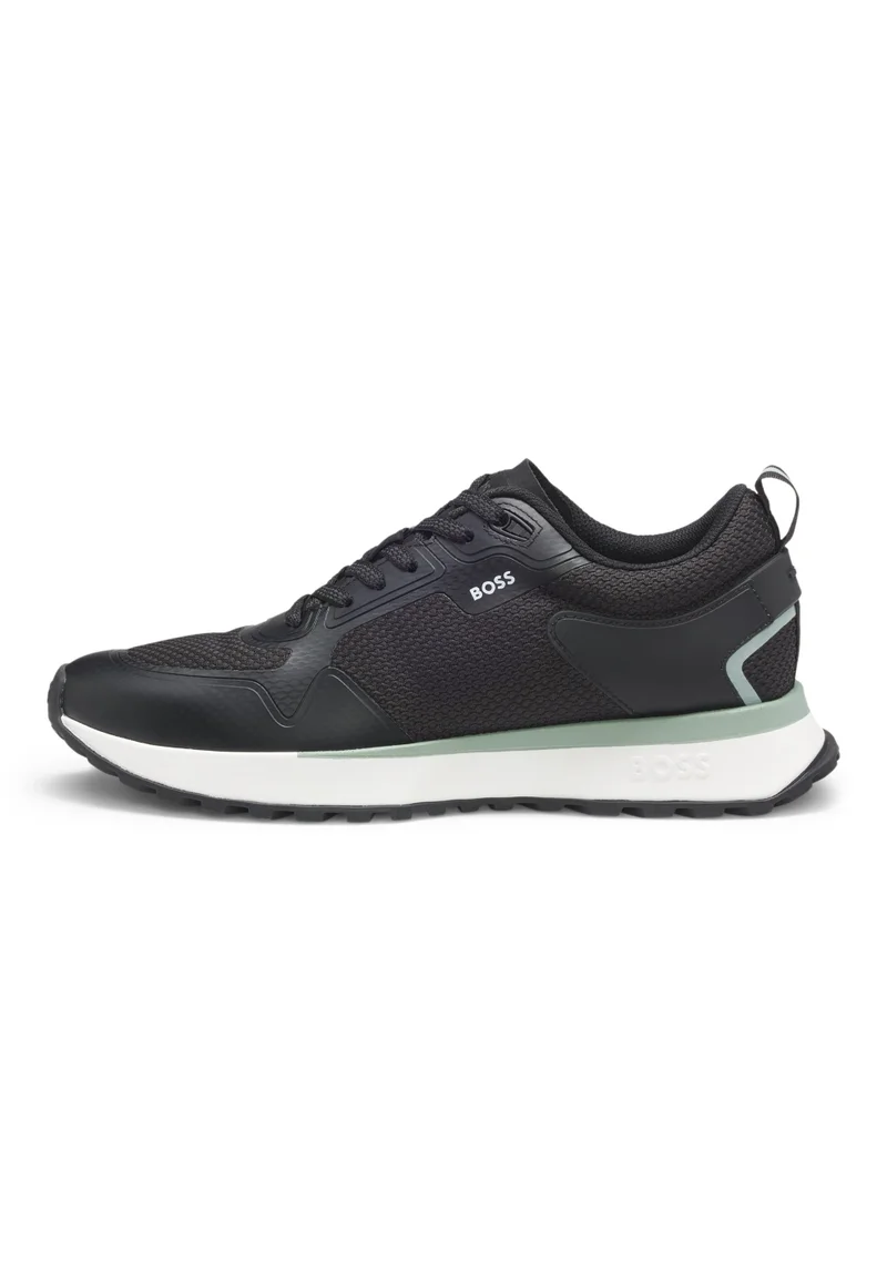 BOSS  Mixed-material sneakers with mesh details and branding for Men | Best Price UAE